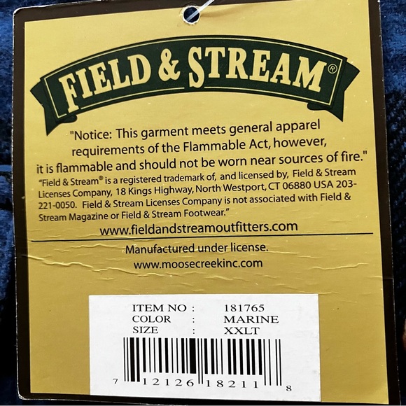 Field & Stream Men's Blue and Black Checkered Shirt - Picture 3 of 10